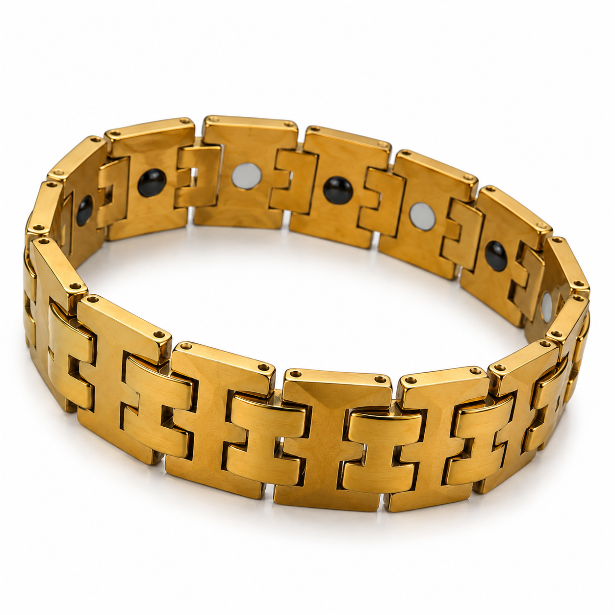 Gold Chain Ceramic Bracelet-SF-GLD-C01