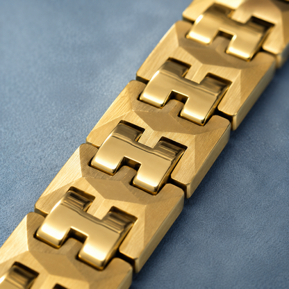 Gold Chain Ceramic Bracelet-SF-GLD-C01