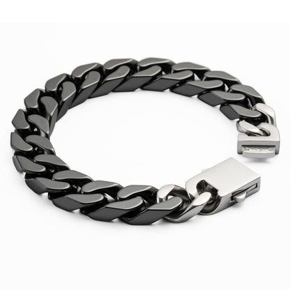 Chunky Cuban Ceramic Chain | White, Black, Yellow & Taupe